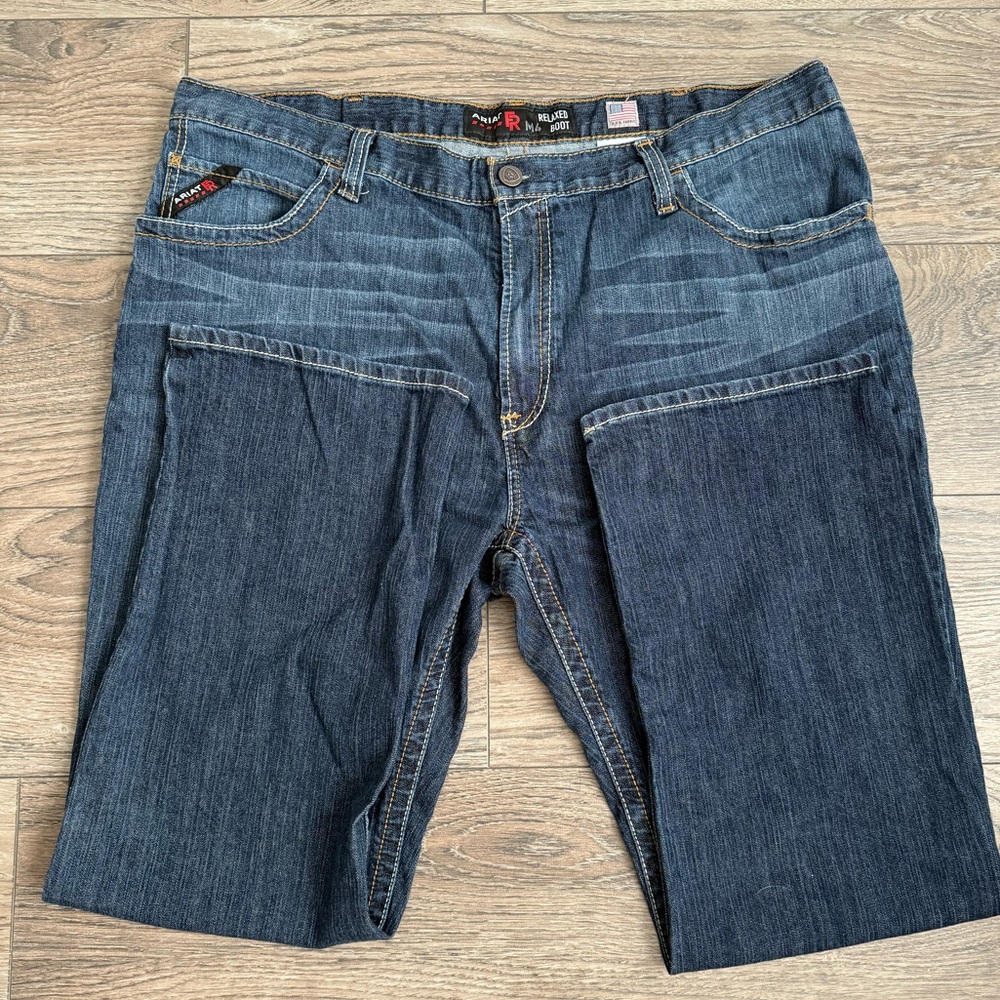 Ariat FR M4 Relaxed Basic Boot Cut Jean , 42”x32”
